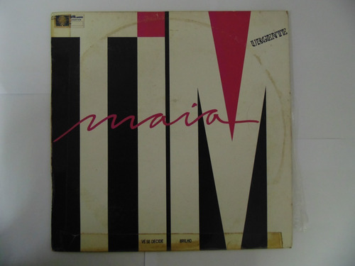 Lp Urgente - Tim Maia (vê Se Decide / Brilho) - 1987 (Usado)