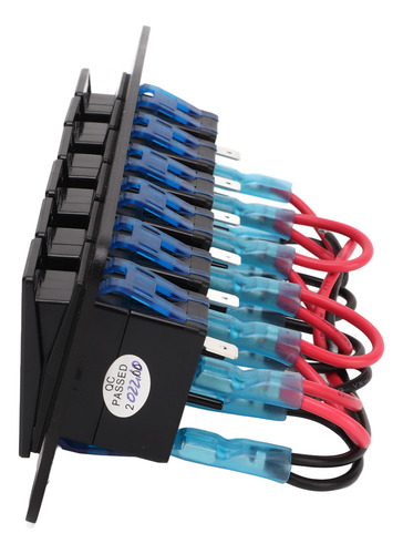 Panel De Palanca Impermeable De 6 Elementos Dc12v A 24v, 3 P