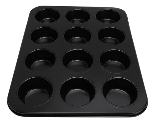 Molde De Acero Para Magdalenas Y Magdalenas, 12 Tazas, Antia