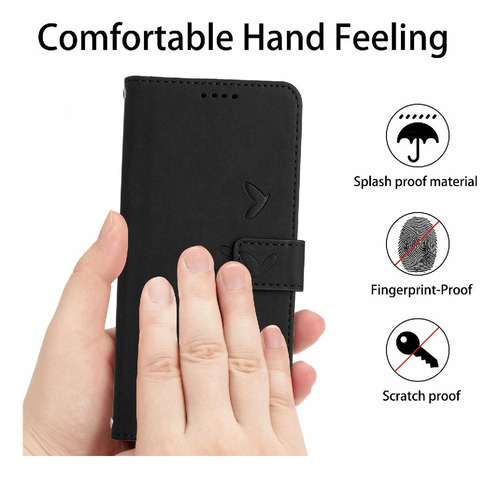 / Funda Abatible Para Xiaomi Redmi A3 Pu De Cuero A Prueba De