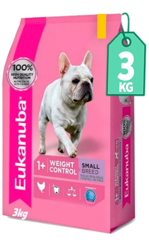 Eukanuba Control Peso Razas Pequeñas 3 Kg