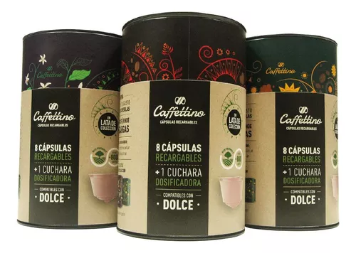 Eco-lata con 15 cápsulas Nespresso - Caffettino