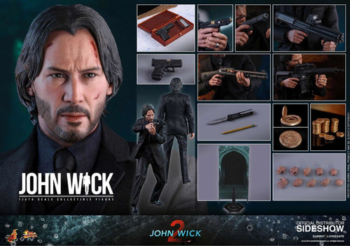 Imagen 1 de 1 de Hot Toys John Wick Figura 1/6 Fpx