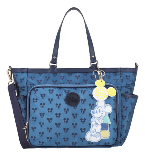 Bolsa Tote Para Mujer Mickey W Capsule Azul Hbguarenas4cw Color Azul/multi