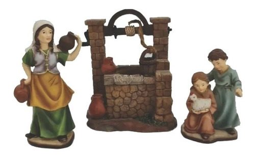 Complemento Navidad Pesebre 3unid 13cm  531-55382 Religiozzi