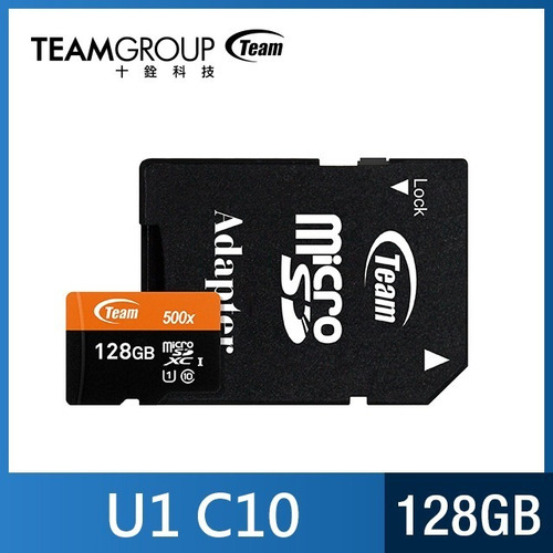 Memoria Micro Sd Xc 128gb Teamgroup Cl 10 Full Hd Celulares