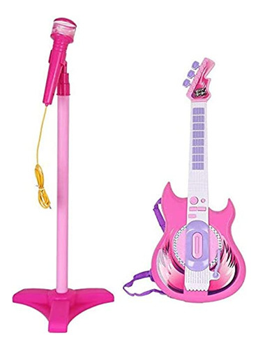 Lilpals' Karaoke Micrófono Guitarra Musical Prodigy Set - C