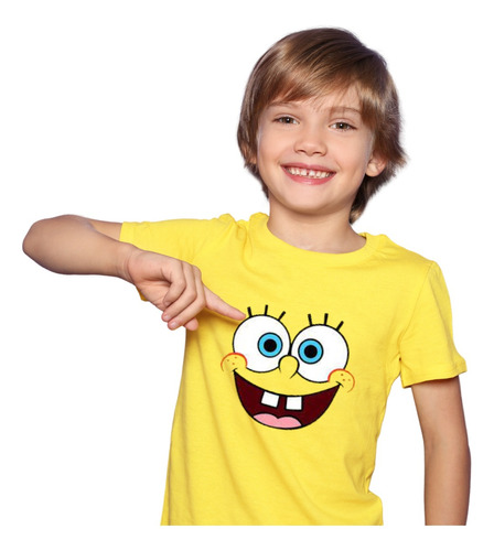 Camiseta Infantil Bob Esponja