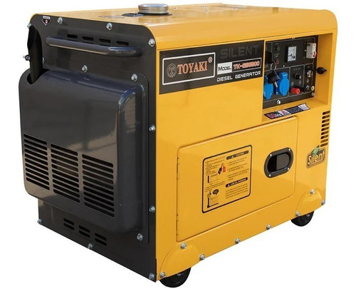 Generador Diesel Insonoro Monofasico 8 Kva Toyaki