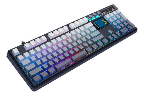 Teclado Gamer Mecanico Skyloong Gk104 Pro Twilight Southside