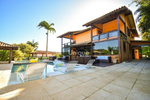 Mansão Com 11 Suítes À Venda, 1500 M² Por R$ 9.500.000 - Ferradura - Armação Dos Búzios/rj - Ca0826