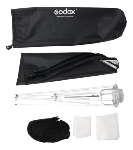 Softbox Godox Sb-gue80 80cm - 2 Em 1 Com Bowens,grid,bolsa