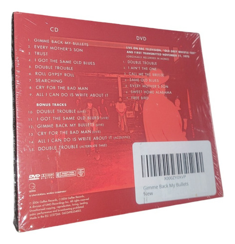 Cd Duplo Lynyrd Skynyrd Gimme Back My Bullets Deluxe Edition