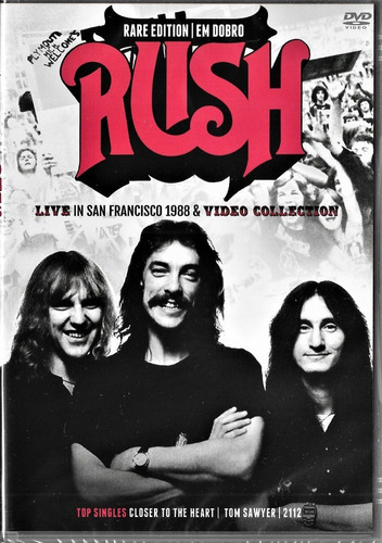 Dvd Rush Live In Sanfrisco 1988 - Strings Music