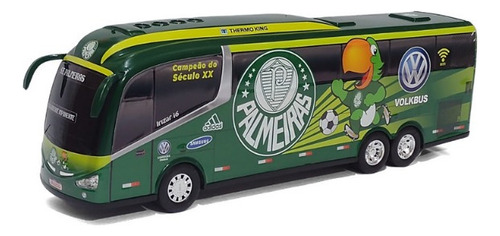 Antigo Ônibus Palmeiras Maior Campeão Brasil 48cm Grande