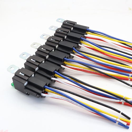 Paquete De 6 Arnés De Interruptor De Relé De 24 Vcc
