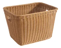 Comprar Cesta De Lavandería Tejida Para Guardar Ropa Sucia Para Vivi