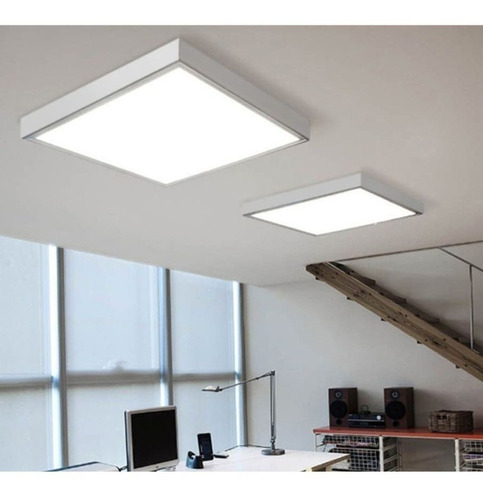 Lámpara Aplique Plafón Panel Led 40w De Techo 30x120 120x30