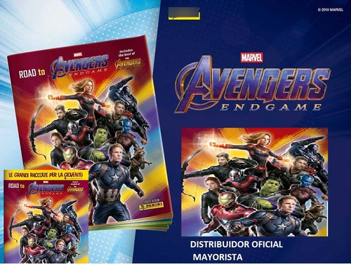 Figuritas Avengers Endgame 2019 Lote Sin Repetir Avengers Avengers Endgame