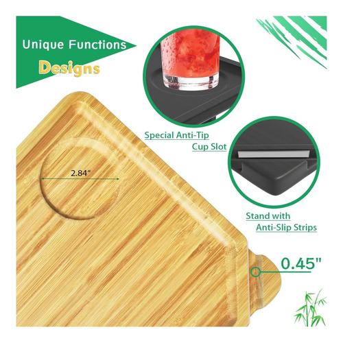 Mesa De Clip De Brazo De Sofá De La Bandeja Del Brazo Mesa