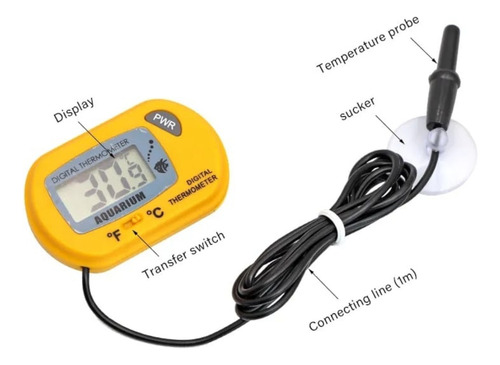 Termómetro Digital Sonda Refrigeración Nevera Grados °c Y °f