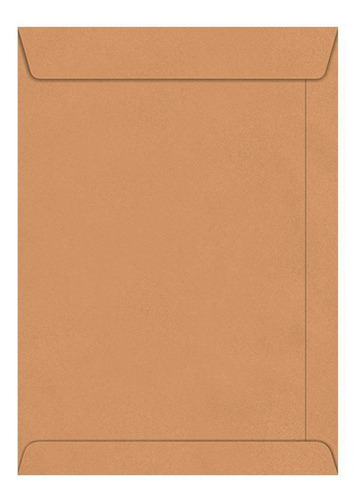 Envelope Saco Kraft Natural 28 200x280 Mm 80g 250un Foroni