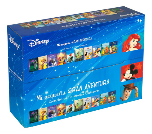 Colección Mi Pequeña Gran Aventura, De Disney. , Vol. No. Editorial Silver Dolphin, Tapa Blanda, Edición No En Español, 2022