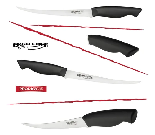 Ergo Chef Prodigy Series Cuchillo De Filete Con Mango Flexib