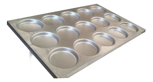 Bandejas Pan De Hamburguesas 70x45 15 Moldes 12cm