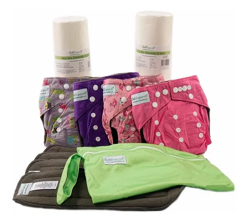 comprar Paquete Básico (bambúorganik) Pañales De Bambú Ecológicos Género Mujer Talla Unitalla