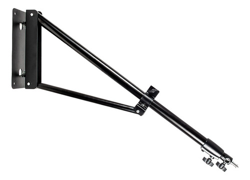 Suporte De Parede Telescópico 180cm Para Softbox Led Tocha