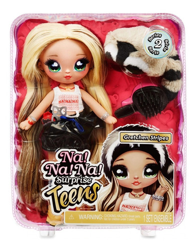 Na Na Na Surprise Teens Fashion Doll Gretchen Stripe Serie 2