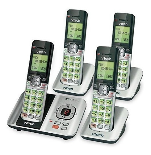 Teléfono Inalámbrico Vtech Dect 6.0, Plateado