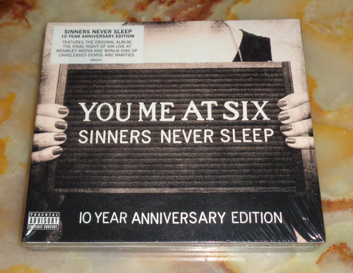 You Me At Six - Sinners Never Sleep - 3 Cds Nuevo Europeo 