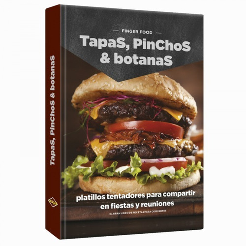 Libro Cocina Tapas, Pinchos Y Botanas