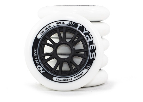 Rodas 110mm Hard Wheels Hd 85a Urban Freestyle Profissional