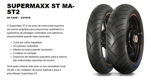 Pneu Traseiro Maxxis Radial 190/50r17 Gsxr Srad 1000 2002
