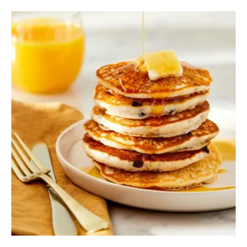 Harina P/pancakes Y Waffles Blueberry Great Value 793gr
