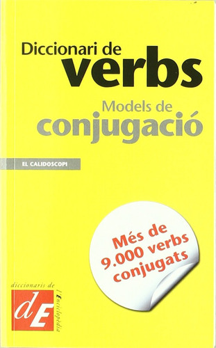 Libro - Diccionari De Verbs 