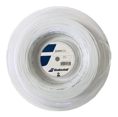Corda Babolat Synthetic Gut 17 1.25mm Branca - Rolo Com 200m