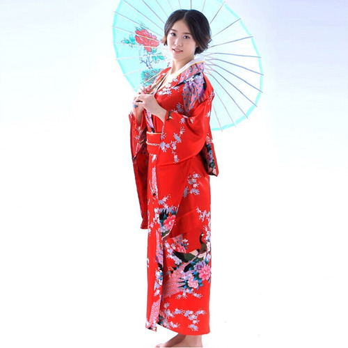 Traje De Cosplay De Vestido Japonés Kimono Tradicional | Cuotas sin interés