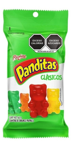 Panditas Ricolino Clasicas 65g