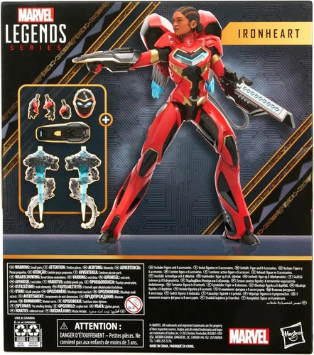 Figura Ironheart Black Phanter Wakanda Forever Marvel Legend