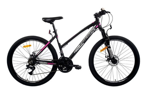 Mountain bike Fire Bird Lady Tour  2022 R26 M 21v frenos de disco mecánico color negro/rosa  