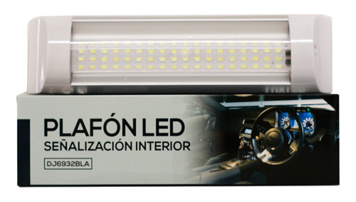 Plafon Led Con Tecla On/off 12v-24v 72 Led Autoadhesivo X2u