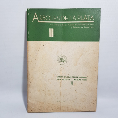 Antiguo Libro Arboles De La Plata Forestales Jardín 47n 464