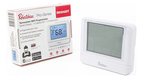 Robertshaw Rs10420t Termostato Programable Wifi Touchscreen