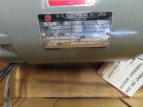 Nib Us Motor F-4604-00-677 1-1/2hp 230/460v 3ph 3450rpm Ccm