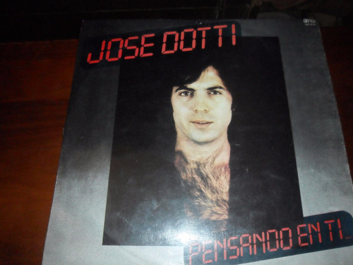 Jose Dotti. Pensando En Ti. Disco De Vinilo Cantante Uruguay