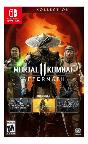 Mortal Kombat 11  Aftermath Nintendo Switch Físico